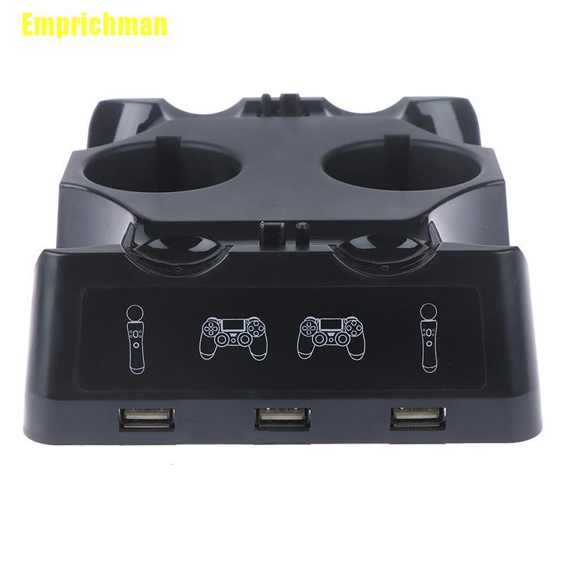 Đế Sạc Đứng 4 Trong 1 Cho Tay Cầm Chơi Game Playstation Ps4 Psvr Vr