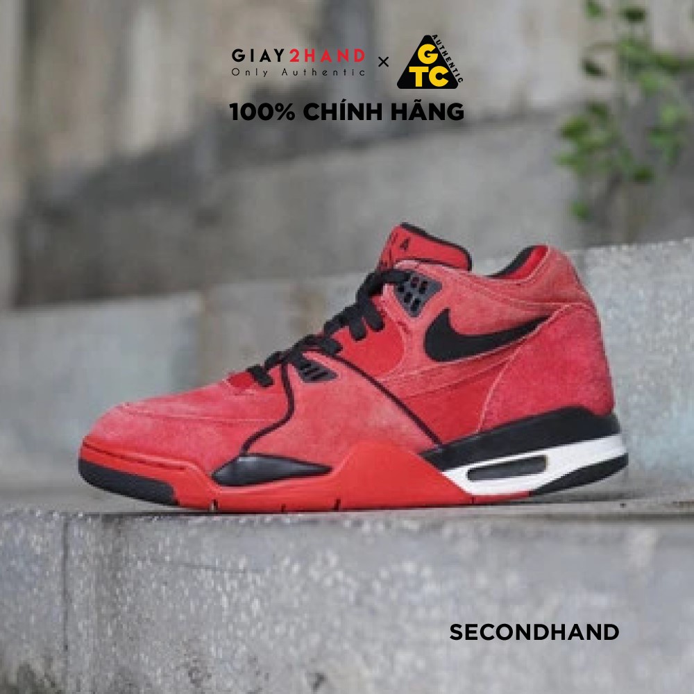 [2hand] NIKE AIR FLIGHT 89 TORO BRAVO 306252-600 GIÀY CŨ CHÍNH HÃNG