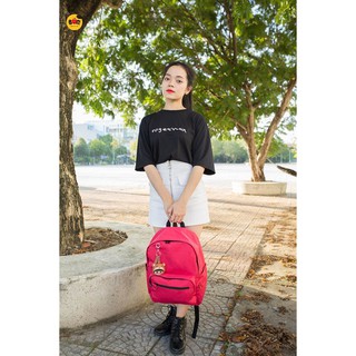 Balo BOM D11 đi học, đi chơi kiểu dáng basic, năng động, dễ phối mọi outfit.