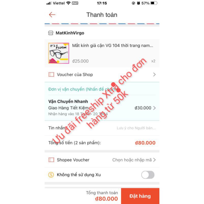 [Mã FAMAYFA giảm 10K đơn 50K] Mắt kính giả cận VG 104 thời trang nam nữ gọng chử V 2 chấm hot trend | BigBuy360 - bigbuy360.vn