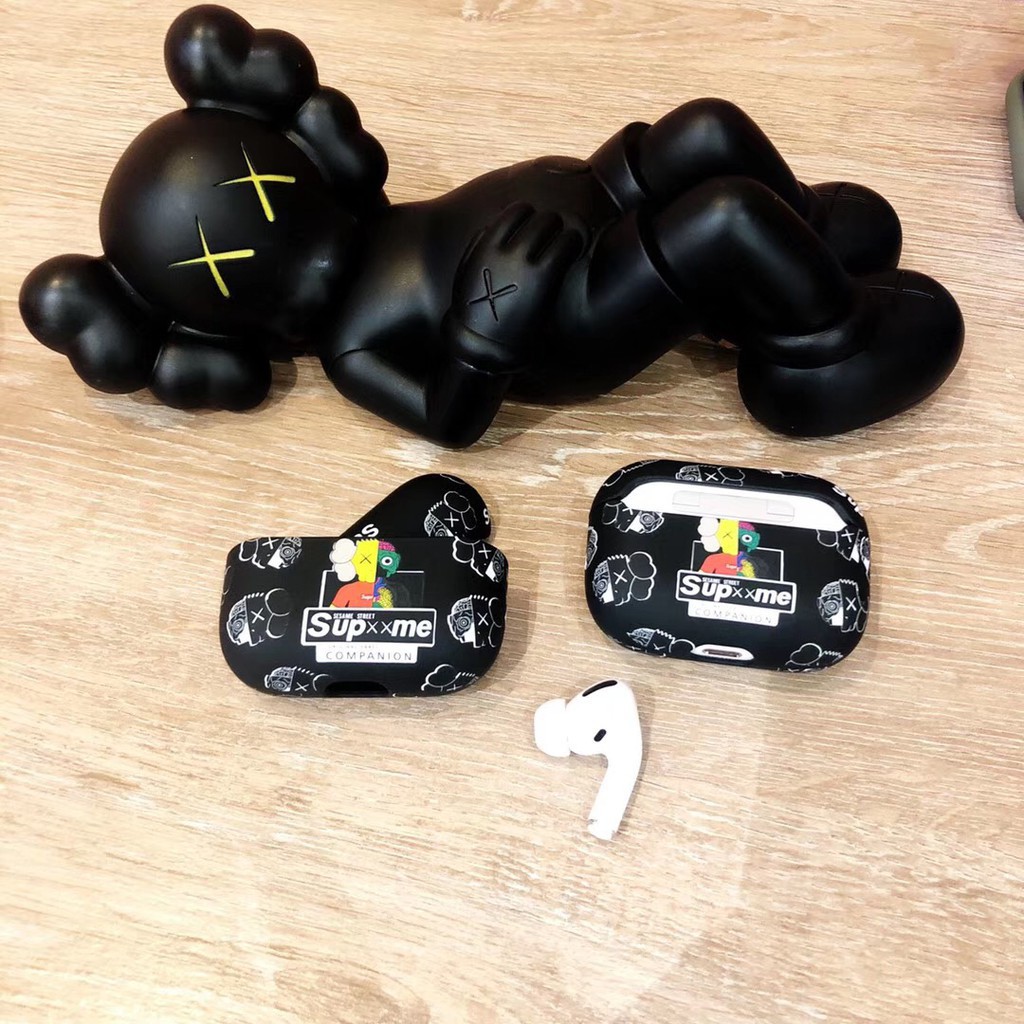 Ốp hộp đựng tai nghe nhét tai cứng hình Kaws cho Airpods Pro 3