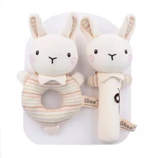 Xúc xắc píp píp động vật 100% cotton organic an toàn cho bé style Hàn Quốc thumbnail