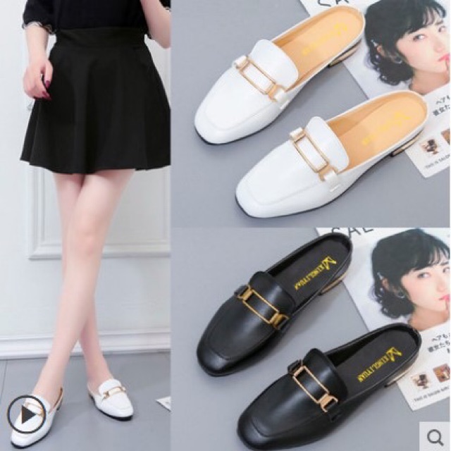 Giày mọi lười nữ sang 145