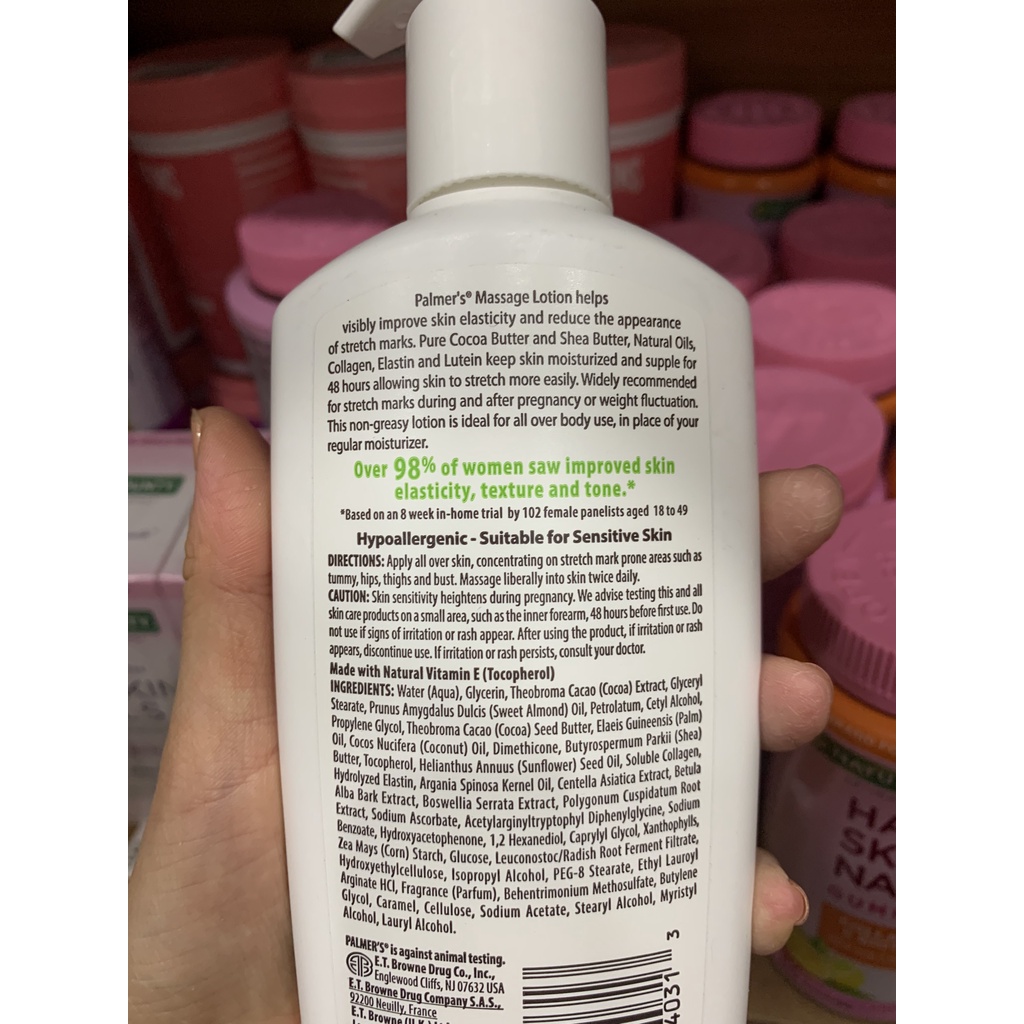 Sữa Dưỡng Chống Rạn Da PALMER'S Pregnancy Skin Care 190ml
