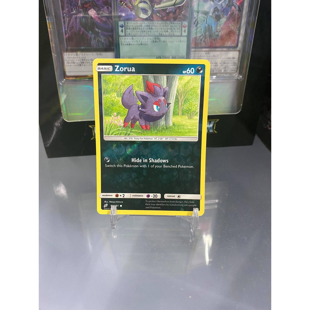 [ Dưa Hấu Yugioh ] Lá bài thẻ bài Pokemon Zorua