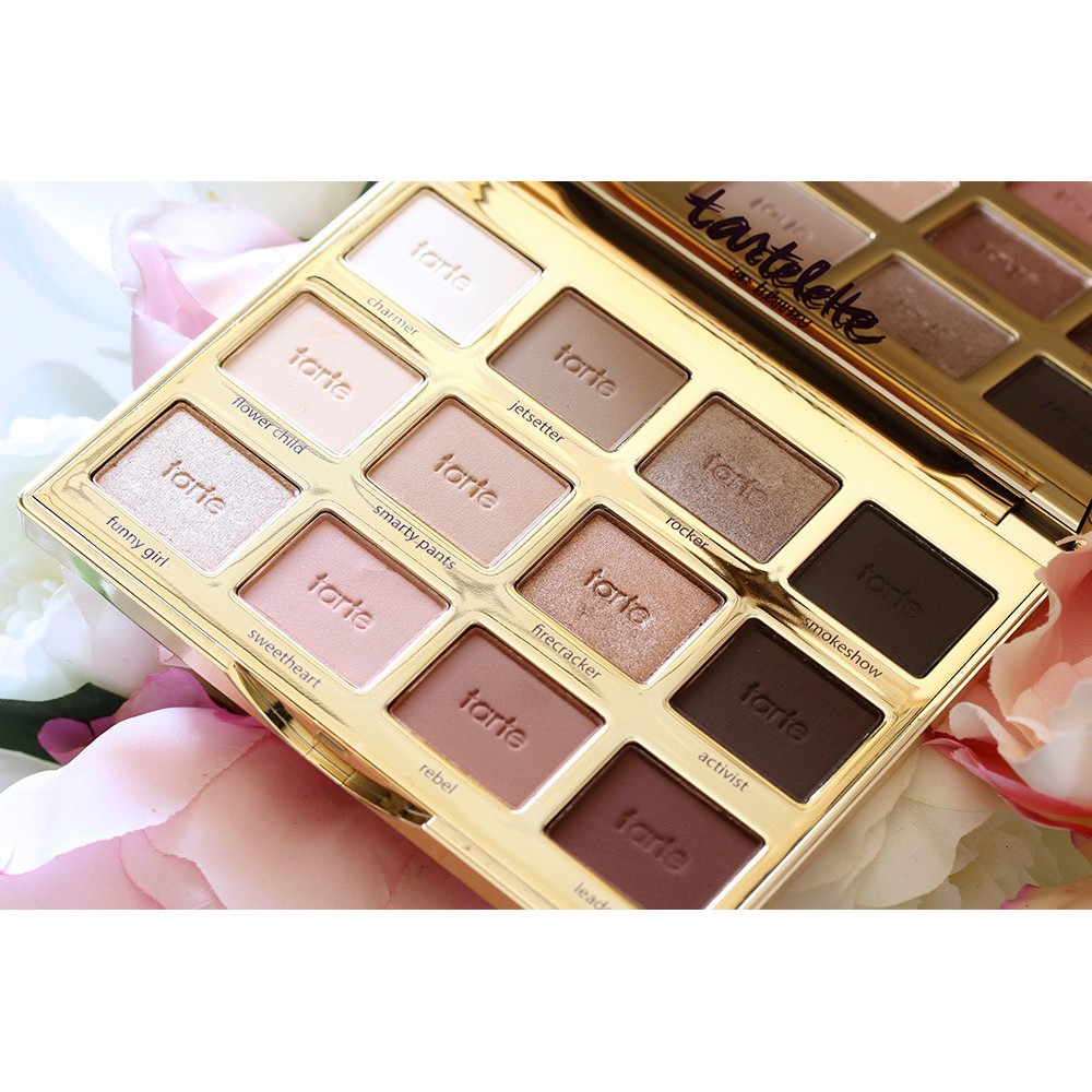 Bảng Phấn Mắt- Tarte Tartelette In Bloom Clay Palette 12 Ô x 1,5g