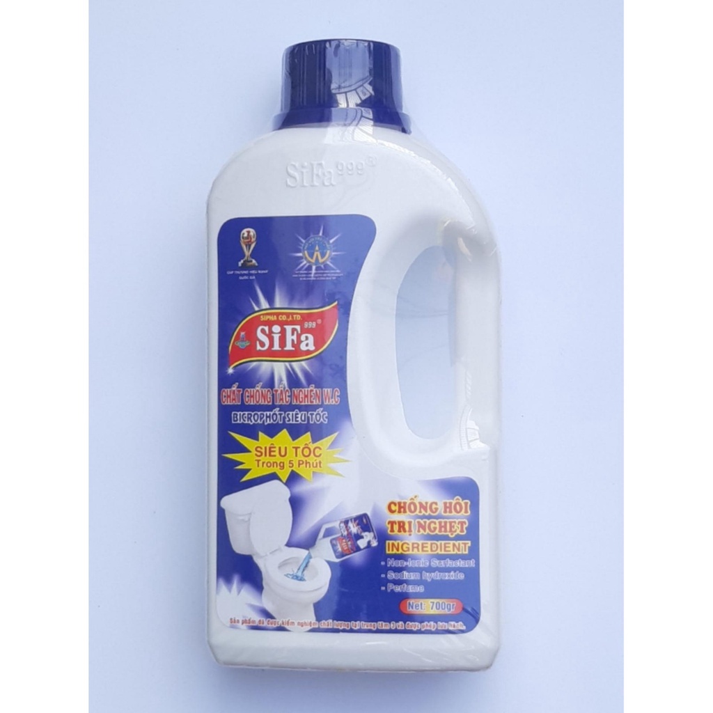 Chất thông tắc bồn cầu toilet chống hôi Siêu tốc 5 phút Sifa 700ml/1400ml/800ml/1600ml