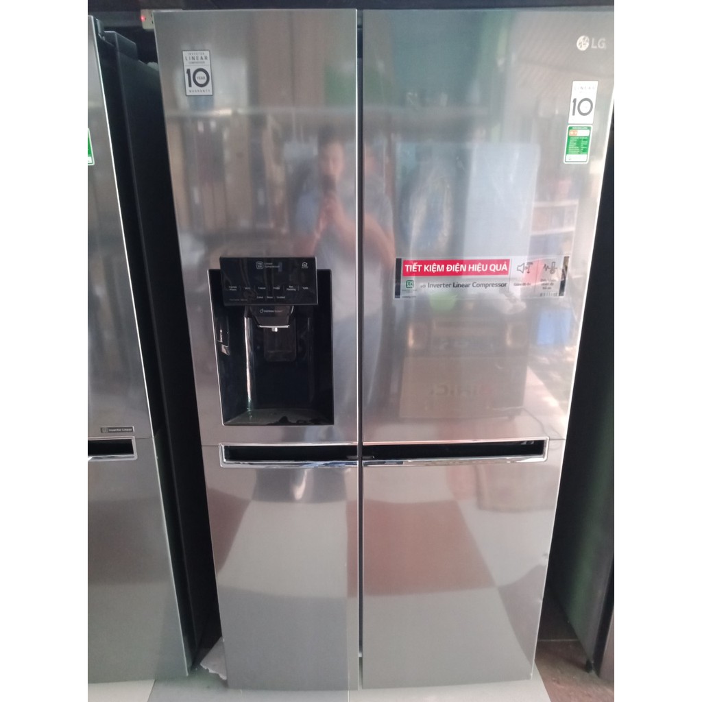 [ GIá Hủy Diệt ] Tủ lạnh LG Inverter 601 lít GR-D247JDS