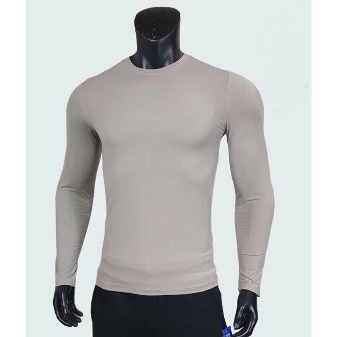 Áo thun nam dài tay áo giữ nhiệt nam cao cấp 5 màu size từ 45-90kg