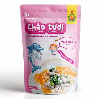 Cháo tươi thịt heo