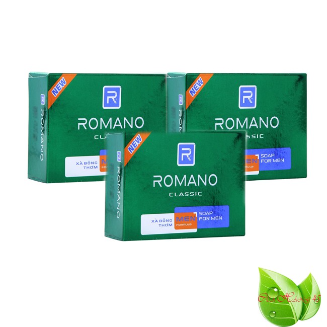 Romano:Xà bông cục Classic hộp 90g