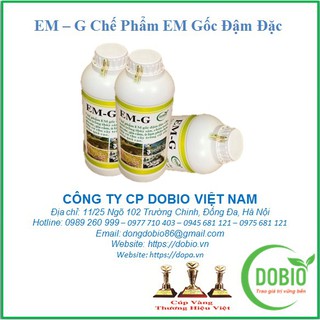 EM-G Chế Phẩm EM Gốc Đậm Đặc