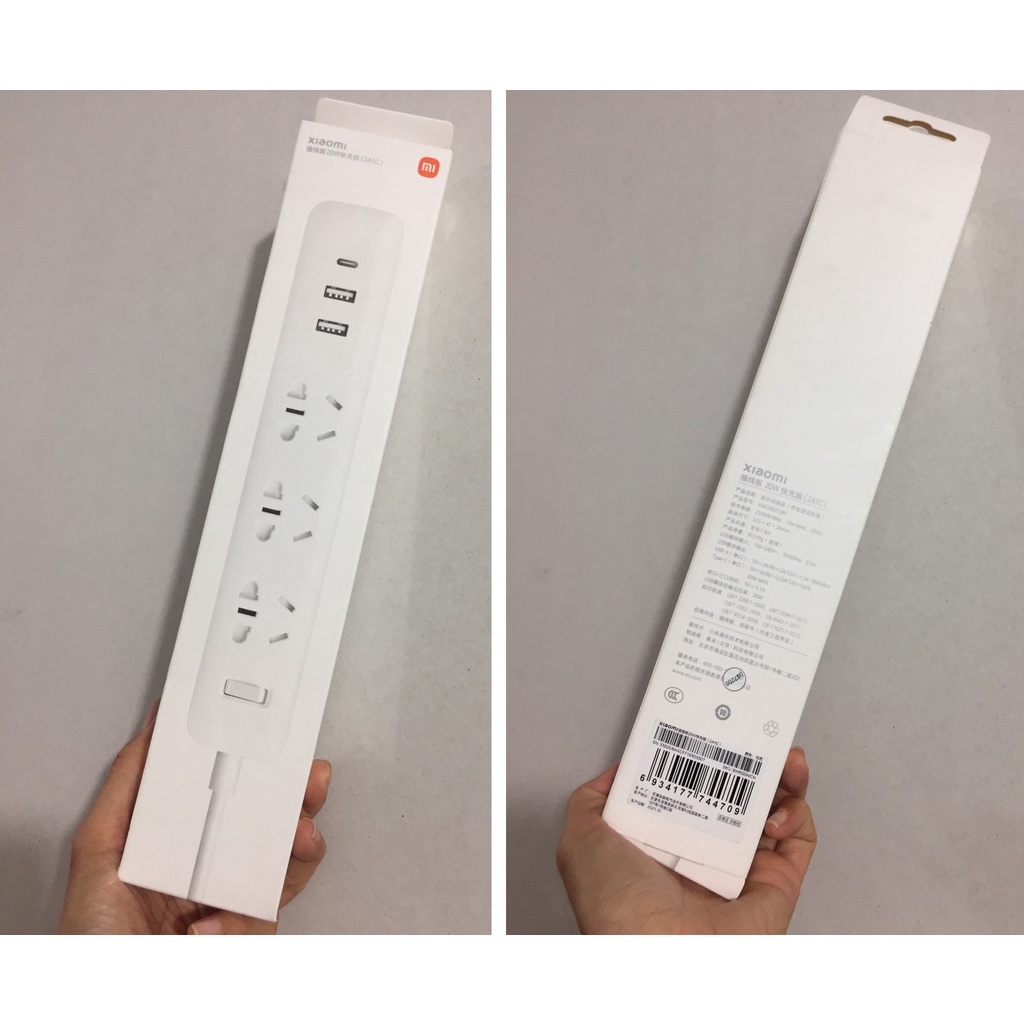 ổ cắm điện xiaomi 20W XMCXB05QM, ổ cắm điện đa năng có cổng usb