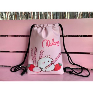 Balo dây rút hình molang 32x37cm