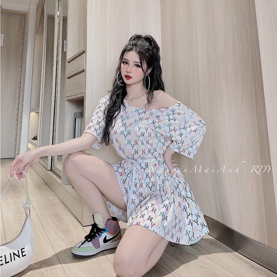 Set đồ nữ cá tính, set quần sóc áo quây đi chơi sang chảnh mùa hè đẹp 8A00192 | BigBuy360 - bigbuy360.vn