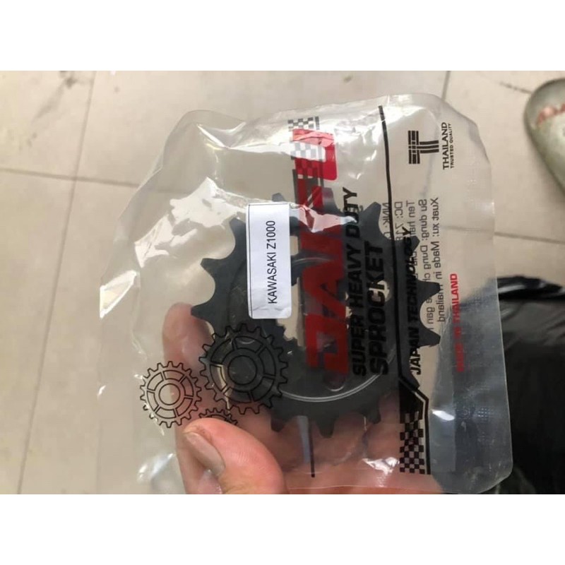nhông đĩa kawasaki z1000