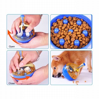 Lật đật ăn hạt tự động cho thú cưng
