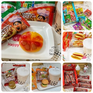 LẺ 1 gói kẹo dẻo hoa quả hình