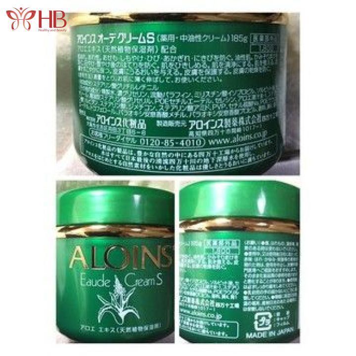 Kem Dưỡng Da Lô Hội Aloins Eaude Cream S 185g Nhật Bản Dưỡng Ẩm Toàn Thân | BigBuy360 - bigbuy360.vn
