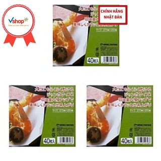 Set 40 giấy thấm dầu mỡ đồ chiên rán