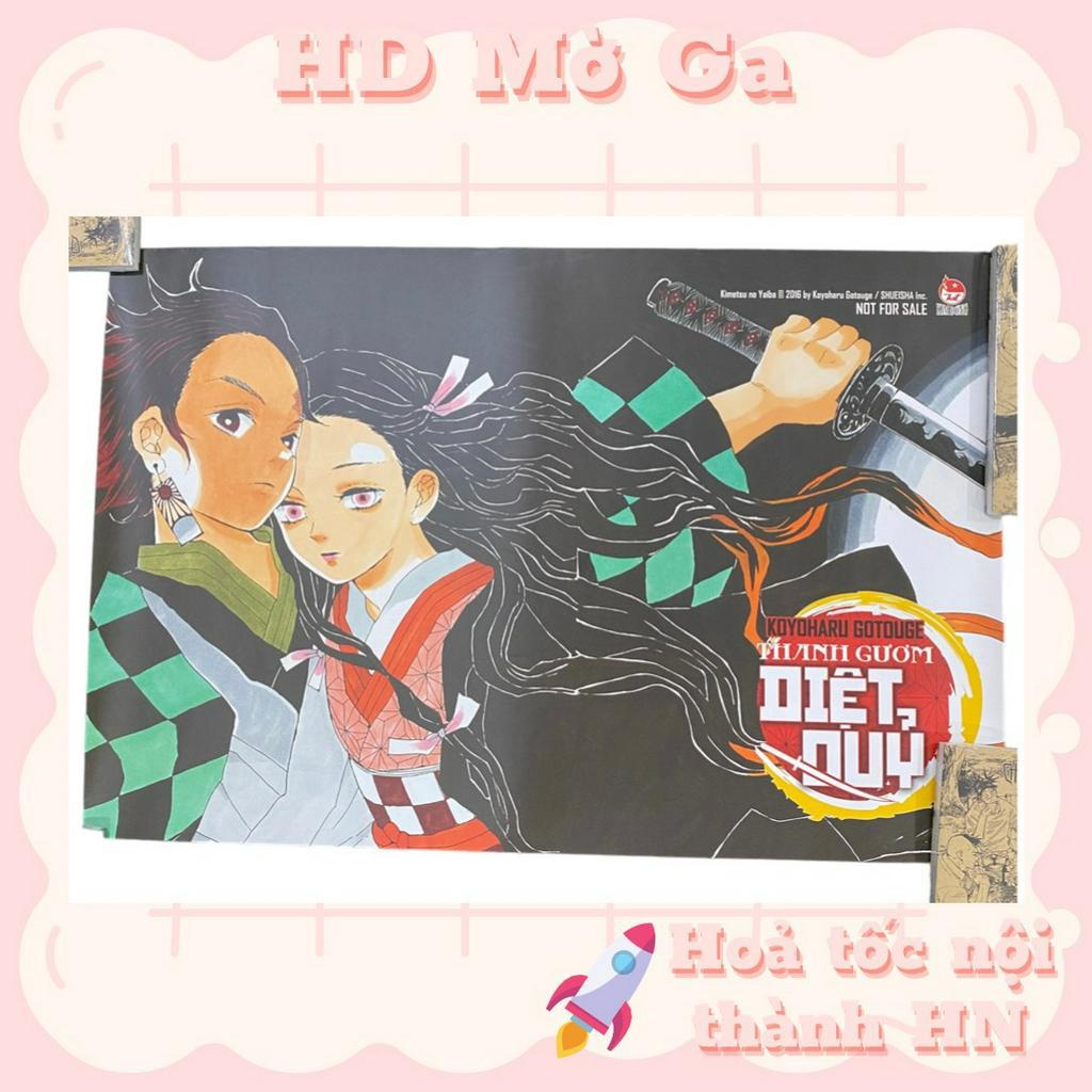 Poster Blue Lock, Slam Dunk, JJK Vol 0  Poster phát hành, treo tường trang trí