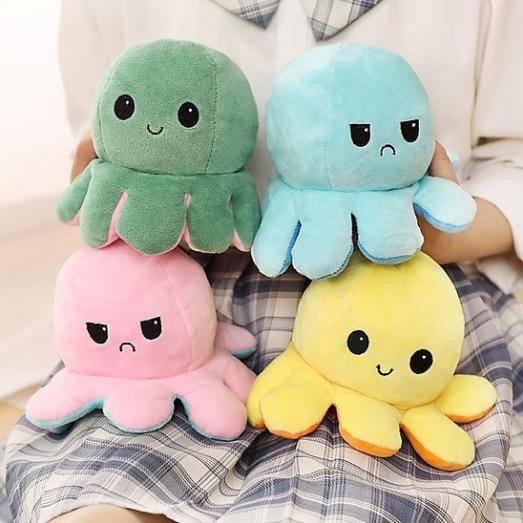 Gấu bông bạch tuộc cảm xúc size 30cm (GIAO MÀU NGẪU NHIÊN)