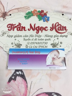 Combo que thử thai và que thử rụng trứng