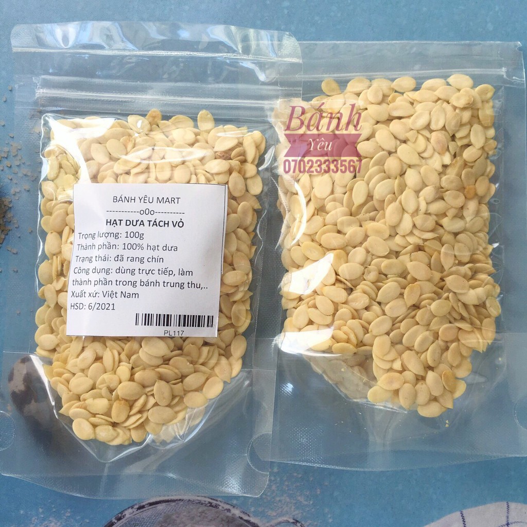 Hạt dưa tách vỏ CHIA-100g - PL117
