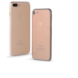 Miếng dán carbon mặt lưng iphone 7 / 8 / 7 plus / 8 plus / x / xs / xr / xsmax