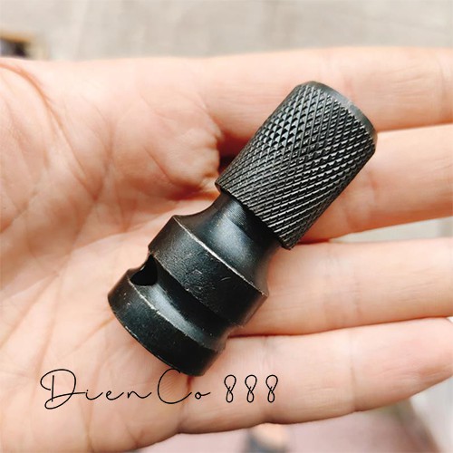 Đầu gián tiếp - Đầu chuyển Bulong 1/2 thành đầu gắn mũi lục giác 6.35mm (Có bán combo số lượng)