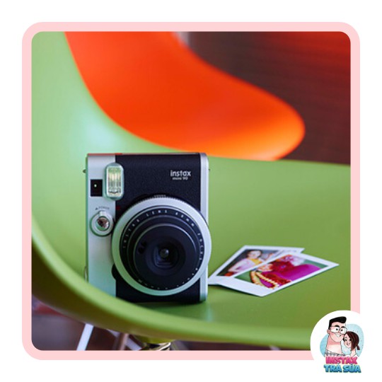 MÁY ẢNH LẤY LIỀN INSTAX MINI 90 - TẶNG KÈM 10 FILM - CHÍNH HÃNG FUJIFILM