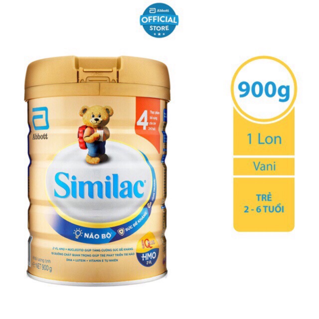 Sữa Similac gold HMO step 4 900g