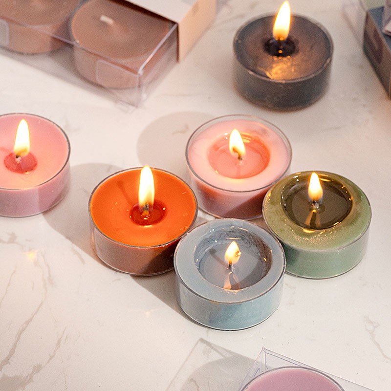 Sét 4 Nến Tealight CITTA Cao Cấp Không Khói An Toàn Sẵn Nhiều Mùi - CT02