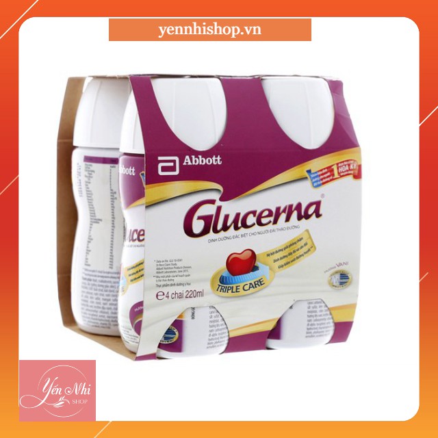 Sữa Bột Pha Sẵn Glucerna 237ml - Dành cho người tiểu đường