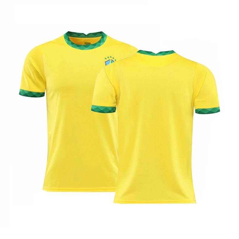 Áo Thun Bóng Đá YB2 Brazil Neymar Paqueta Jesus Vini Coutinho Plus size N