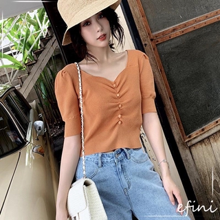 Áo thun dáng ôm thời trang mùa hè cho nữ