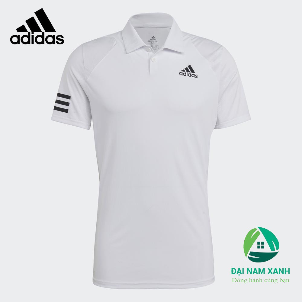 Áo thun nam Adidas Tennis Club 3 Stripes size châu Âu (màu White)