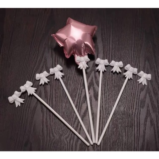 Que cắm bóng 5inch trang trí bánh kem trang trí giỏ hoa