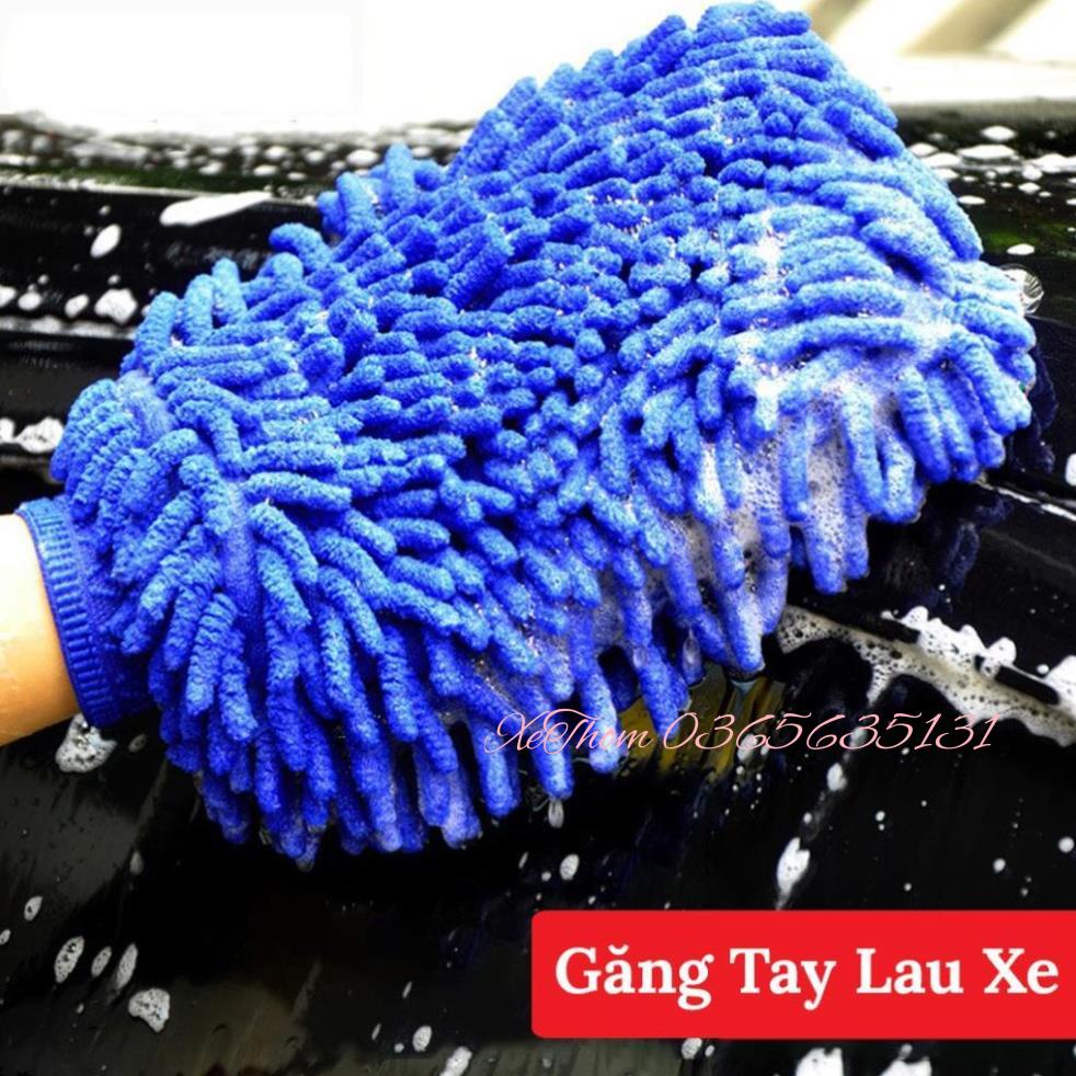 Giá Sỉ Găng Tay Rửa Xe Ô Tô Chuyên Dụng Sợi Cao Cấp Microfiber ✅ Găng tay thấm hút tốt, mau khô✅ Chất liệu siêu mềm