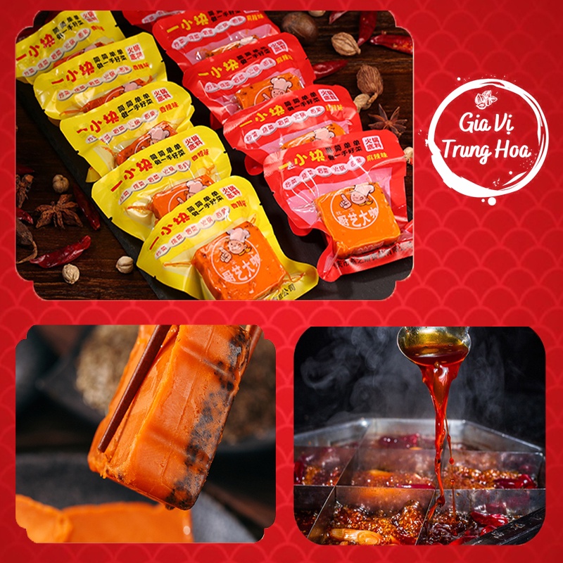 Gói Vị Lẩu Trùng Khánh 50g - Chuẩn Vị Trung Hoa