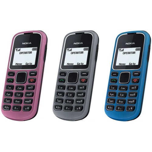 Điện thoại giá rẻ Nokia 1280 Chính Hãng,Pin Trâu,Tặng Pin Sạc