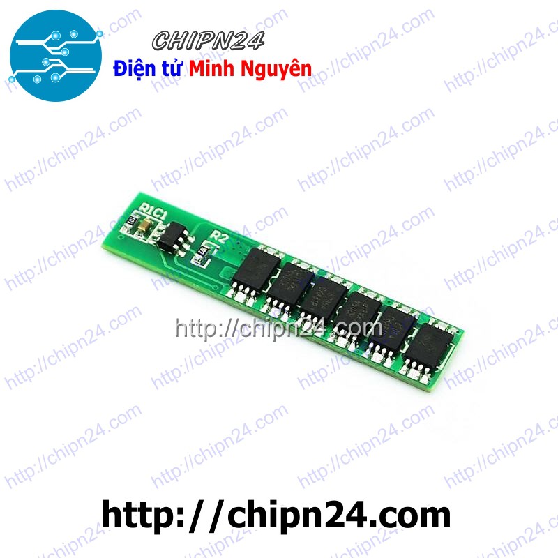 [1 pcs] Mạch sạc bảo vệ pin 18650 1 cell 12A XANH LÁ