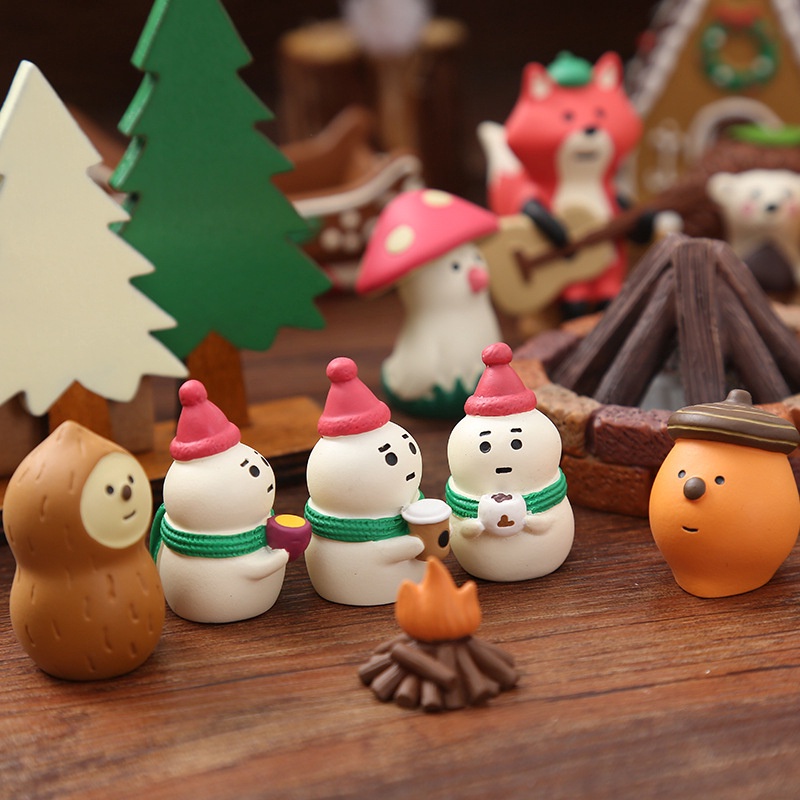 Decole✿ Cửa Hàng Tạp Hóa Phong Cách Nhật Bản DY1787❤Phong Cảnh Trang Trí Phong Cảnh Nhật Bản Sáng Tạo