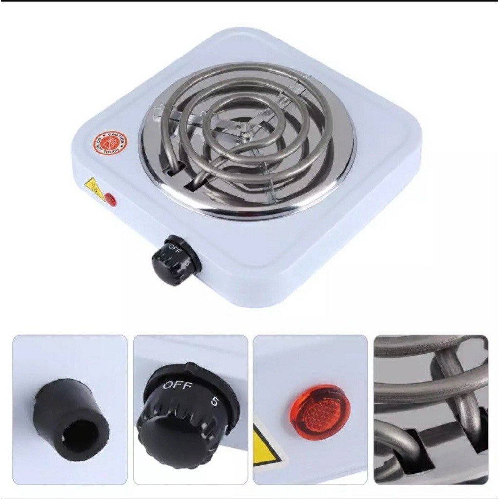 [FREESHIP] Bếp Điện Làm Nóng Cafe 1000W Mặt Xoắn Ốc Chính Hãng Tiết Kiệm Điện Năng.