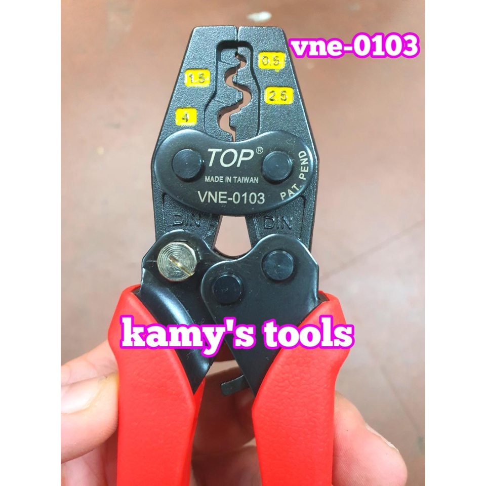 Kìm bấm cos nhanh trợ lực số 03 TOP 0.5 - 4mm2 model VNE-0103, kìm bấm đầu cote