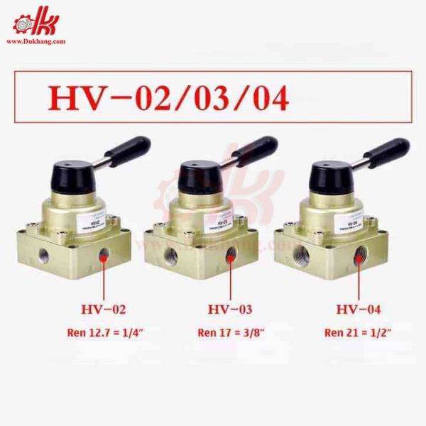 Van hơi gạt tay HV02 / HV03 / HV04 TQ