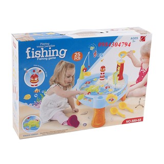 Hồ câu cá vui nhộn có đèn - nhạc
