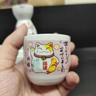 Bộ bình ly gốm sứ uống sake