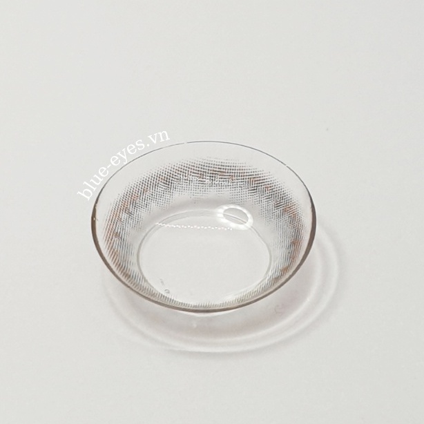 Lens  cận màu xám tự nhiên COLLINE GRAY - Lens áp tròng   giãn nhẹ  DIA 14.0mm, Sử dụng 6 tháng .