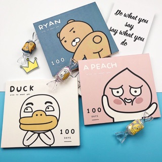 (Có sẵn) Sổ kế hoạch 100 ngày, sổ 100 days